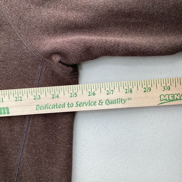 Tommy Bahama V-Neck Sweater Mens XL* Reversible Brown/Blue Long Sleeve Beachwear - Picture 4 of 6